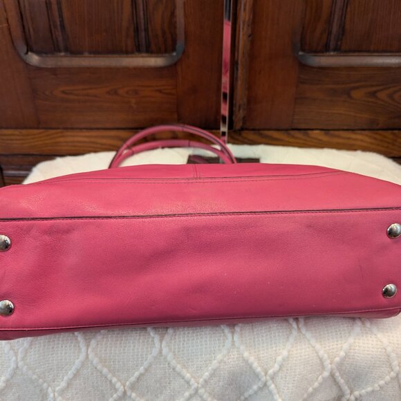 Coach Carry All Dusty Rose Handbag F19728 - Picture 6 of 14